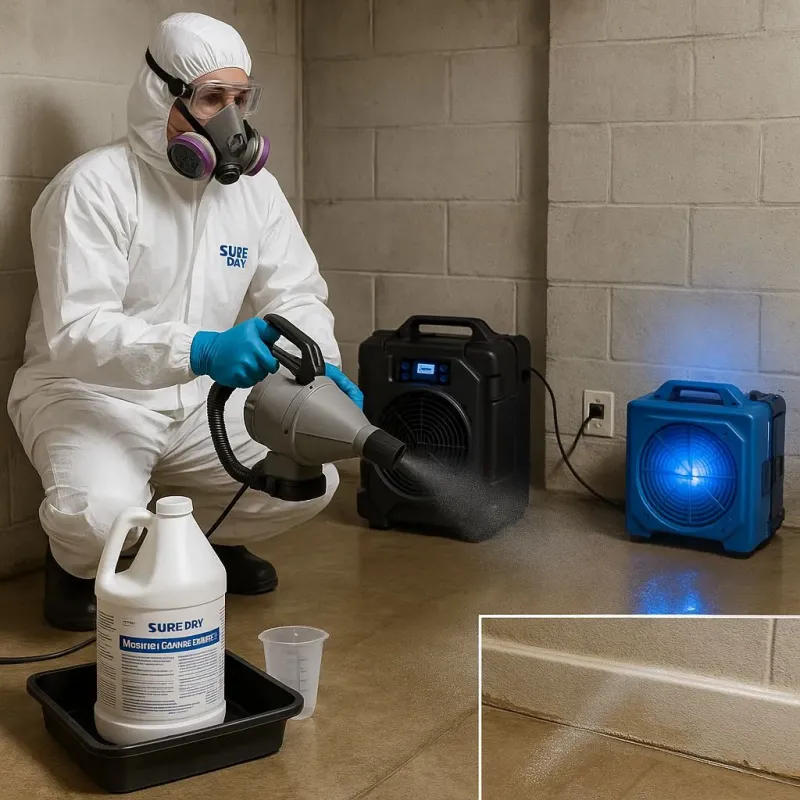 Sanitization and Odor Removal process in Hardeeville, SC