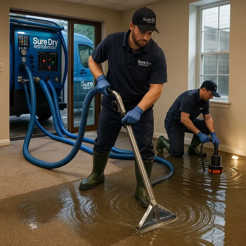 Water Extraction and Removal process in Hardeeville, SC